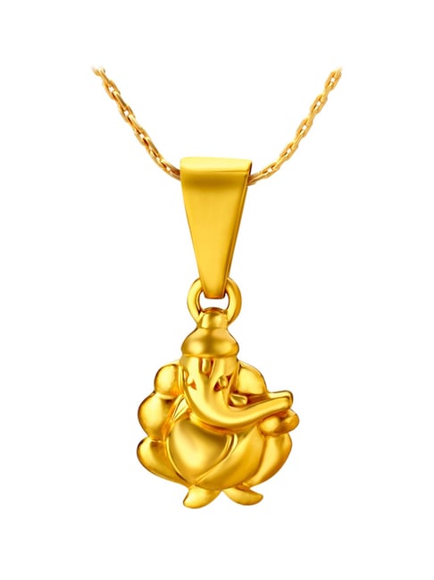 Buy Tanishq Ganesha 22 kt Gold Pendant 