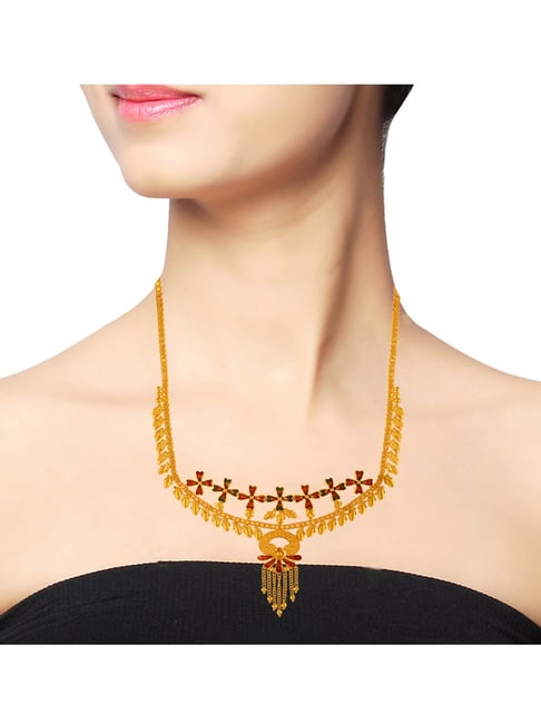 Chandra Jewellers 22 kt Gold Necklace