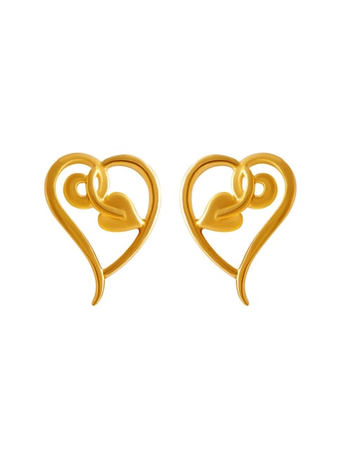 P.C. Chandra Jewellers 14 kt Gold Earrings-picture-37