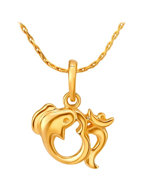 Tanishq 22 Kt Gold Pendant At Best Tata Cliq - Om Pendant Gold Tanishq Tanishq 22 Kt Gold Pendant At Best Tata Cliq - Om Pendant Gold Tanishq