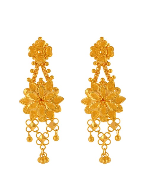 P.C. Chandra Jewellers 22 kt Gold Earrings-picture-48