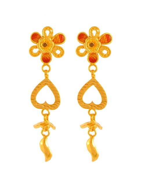 Gold Jhumka Earrings - Buy Jhumki online | PC Chandra