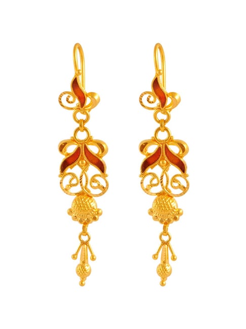 P.C. Chandra Jewellers 22 kt Gold Earrings-picture-31