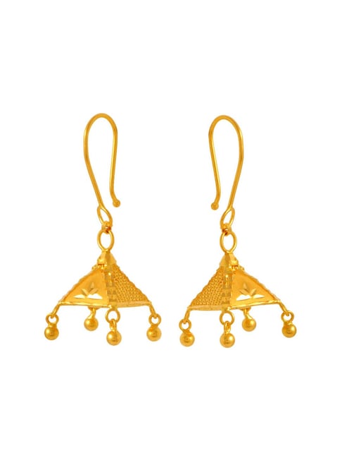 P.C. Chandra Jewellers 22 kt Gold Earrings-picture-26