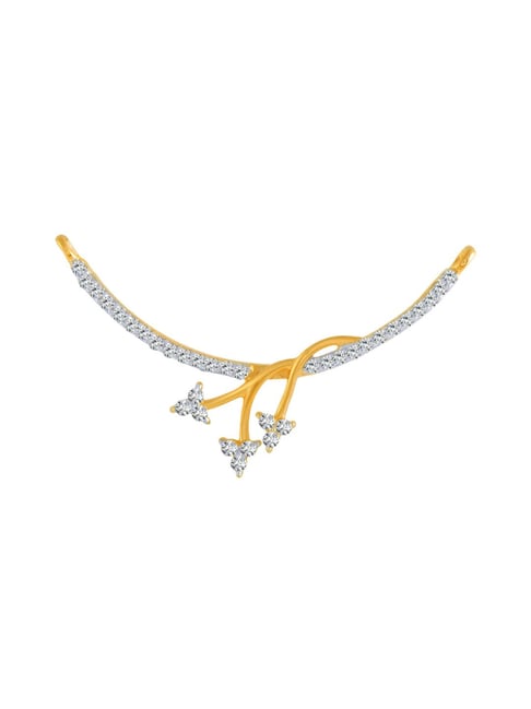 P.C. Chandra Jewellers 14 kt Gold & Diamond Pendant-picture-14