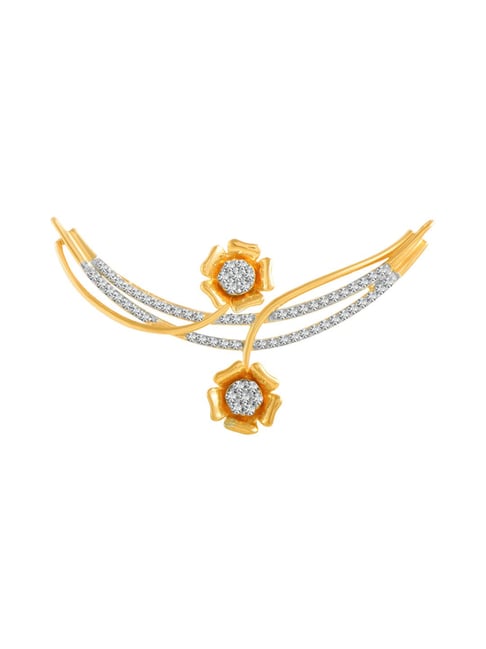 P.C. Chandra Jewellers 14 kt Gold & Diamond Pendant-picture-19