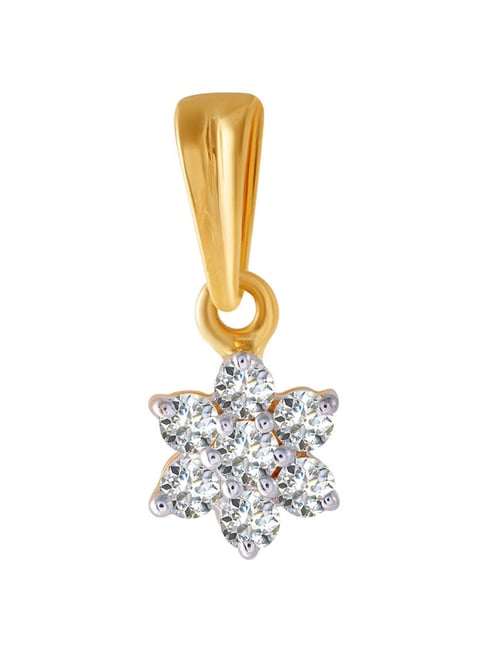 P.C. Chandra Jewellers 18 kt Gold & Diamond Pendant-picture-18