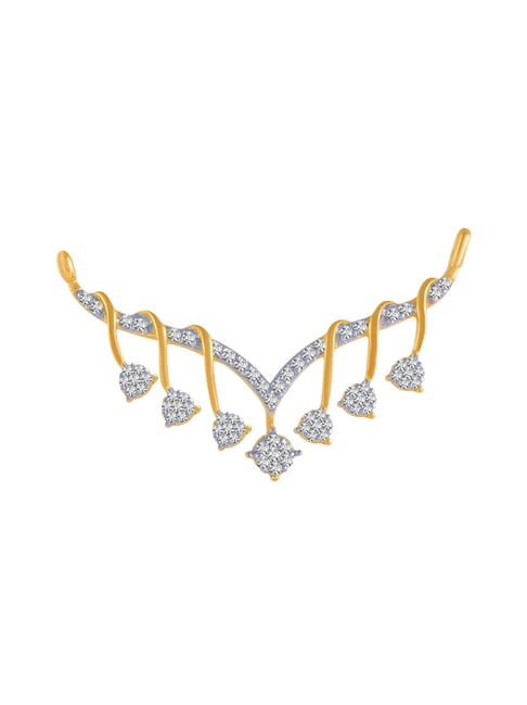 P.C. Chandra Jewellers 18 kt Gold & Diamond Pendant-picture-43