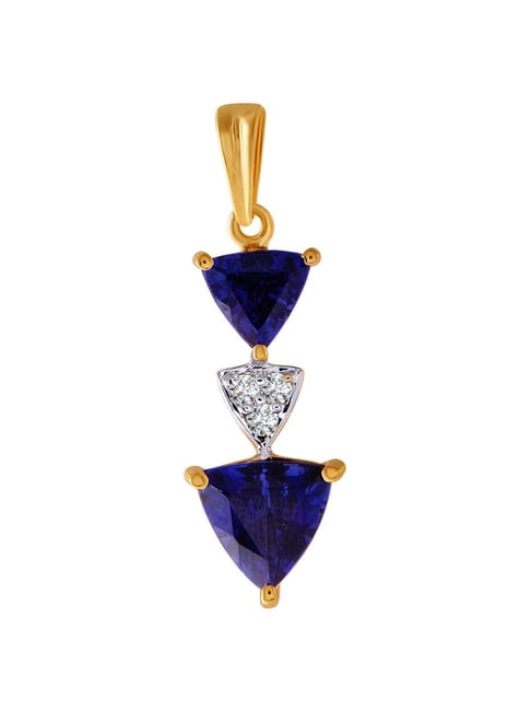 P.C. Chandra Jewellers 18 kt Gold & Diamond Pendant-picture-12