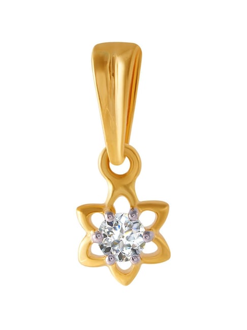 P.C. Chandra Jewellers 18 kt Gold & Diamond Pendant-picture-36