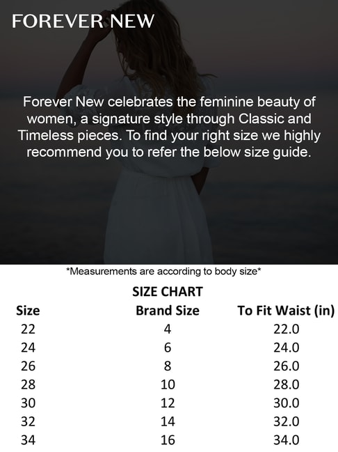 Forever New Size Chart India