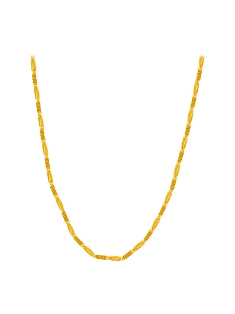 P.C. Chandra Jewellers 22 kt Gold Chain