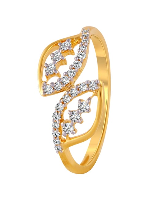 Flattering Floral Diamond Ring