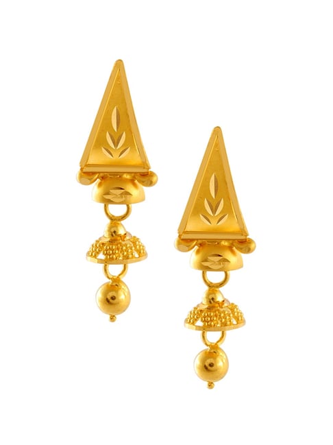 P.C. Chandra Jewellers 22 kt Gold Earrings