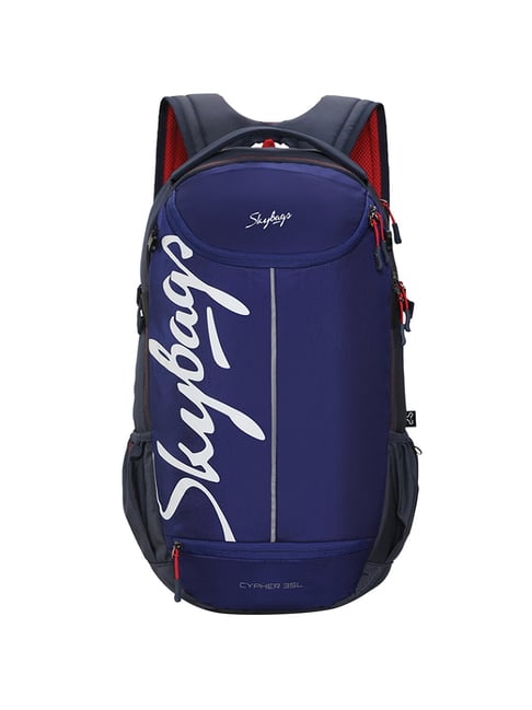 Skybags Cypher Weekender 35 Ltrs Royal Blue Large Laptop Backpack