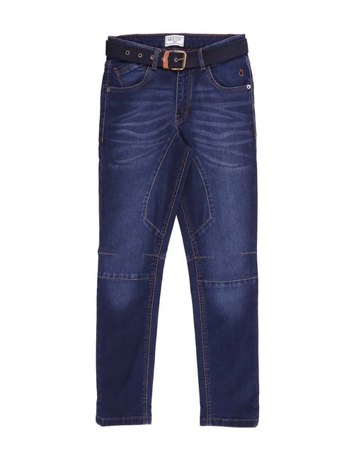 Gini & Jony Kids Blue Washed Jeans