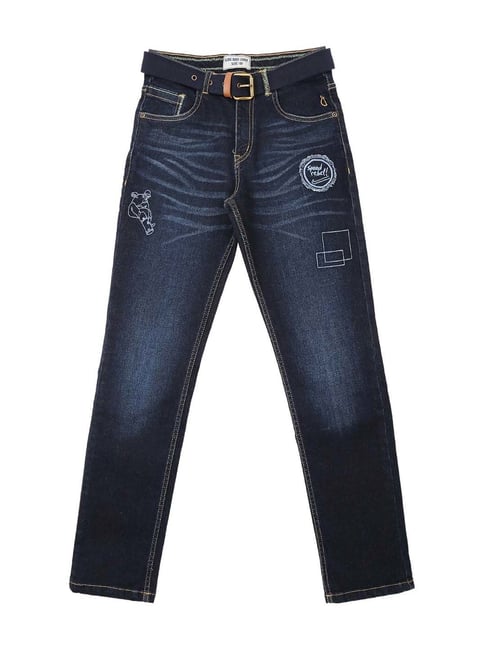 Gini & Jony Kids Blue Washed Jeans