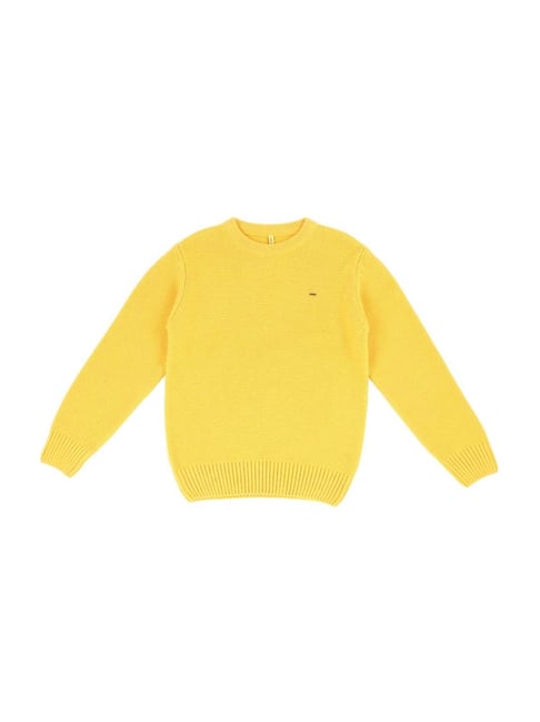 Gini & Jony Kids Yellow Sweater