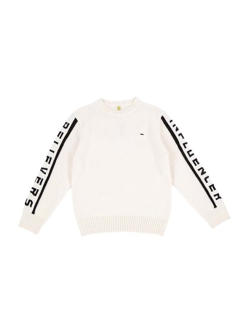 Gini & Jony Kids White Sweater