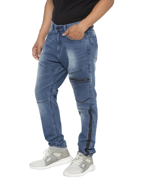 Buy Spykar Blue Skinny Fit Cotton Jeans 