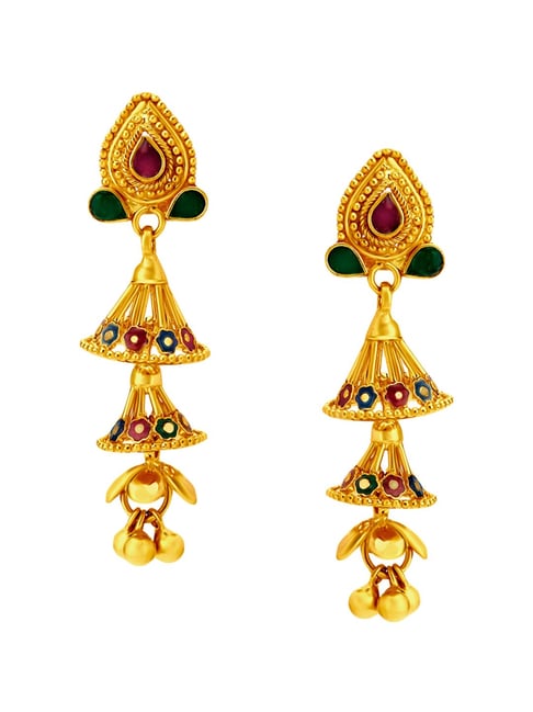 Buy TANISHQ Gold Drop Earrings Online - Best Price TANISHQ Gold Drop  Earrings - Justdial Shop Online.