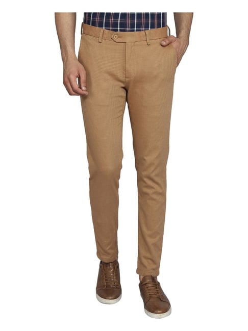 Buy Gold Trousers & Pants for Men by 69TH AVENUE Online | Ajio.com