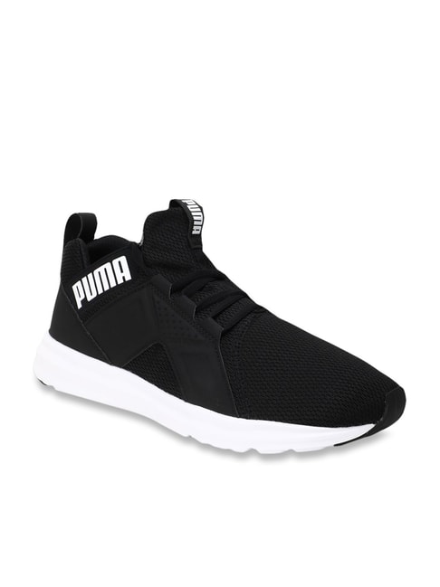 puma black sport shoes price