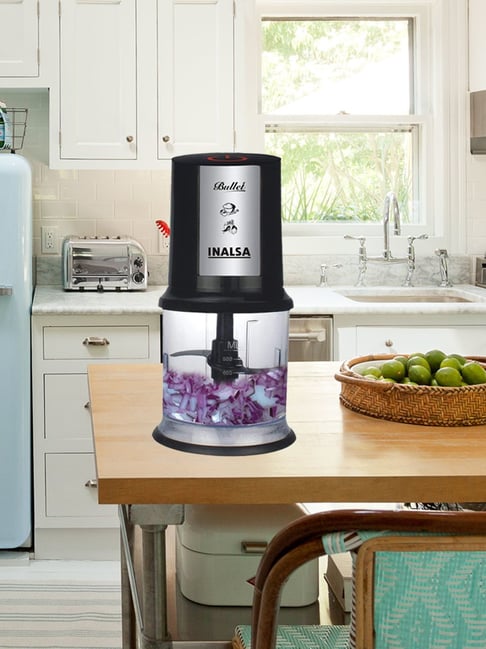 Inalsa Bullet 400W Electric Mini Chopper (Black)