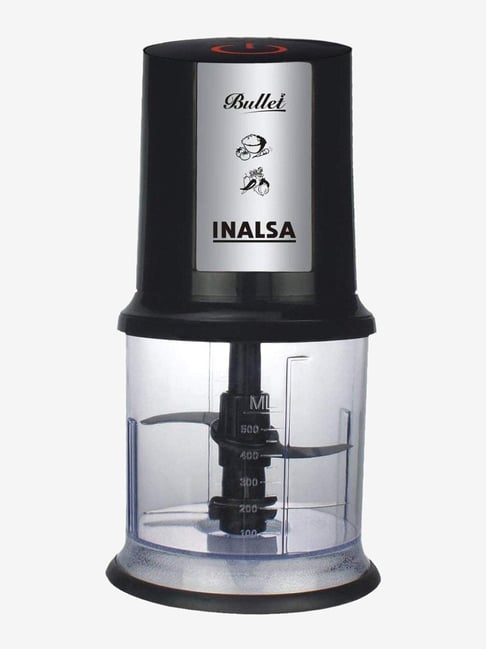 Inalsa Bullet 400W Electric Mini Chopper (Black)