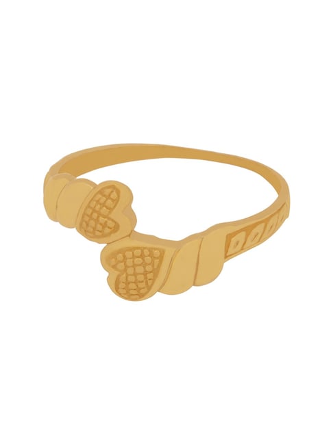 pc jeweller akhila 22 kt gold ring