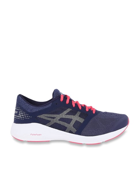 Buy Asics Roadhawk FF Navy Running Shoes for Women at Best Price