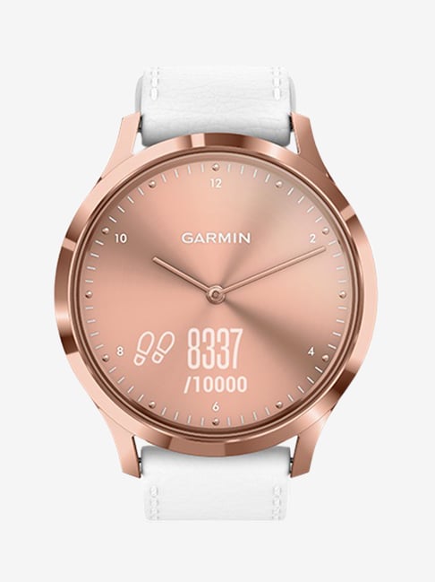 Buy Garmin Vivomove HR Smartwatch (Rose Gold/White) Online At Best