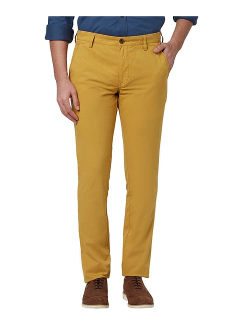 SELECTED HOMME Regular Fit Men Yellow Trousers  Buy SELECTED HOMME Regular  Fit Men Yellow Trousers Online at Best Prices in India  Flipkartcom