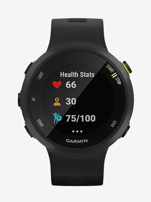 garmin forerunner 45 black smartwatch