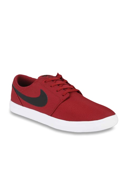 nike sb portmore ii ultralight red