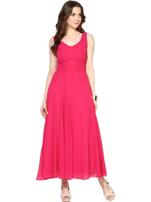 chinese dress ladies Harpa Mesh Maxi Dress Black M main image 0