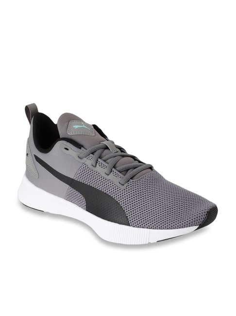 puma charcoal grey running shoes