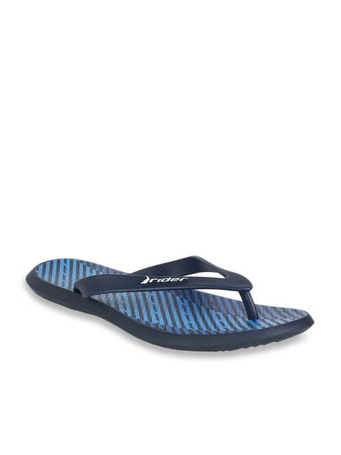 Flip flops best sale navy blue