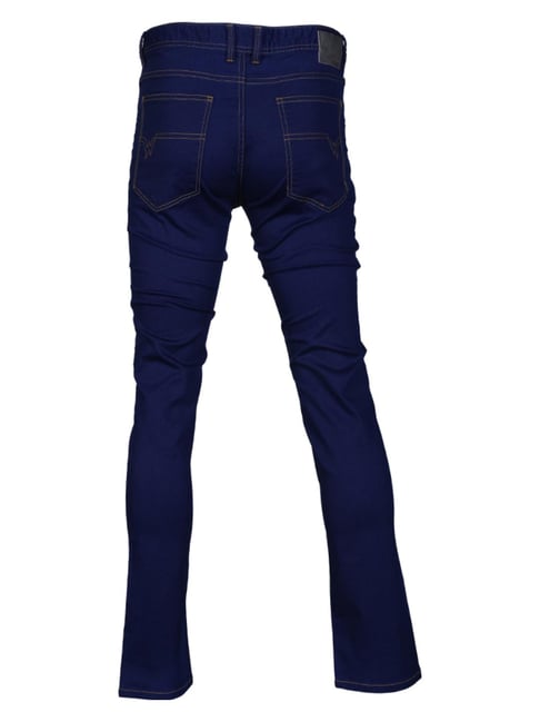 Buy Woodland Blue Regular Fit Jeans for 