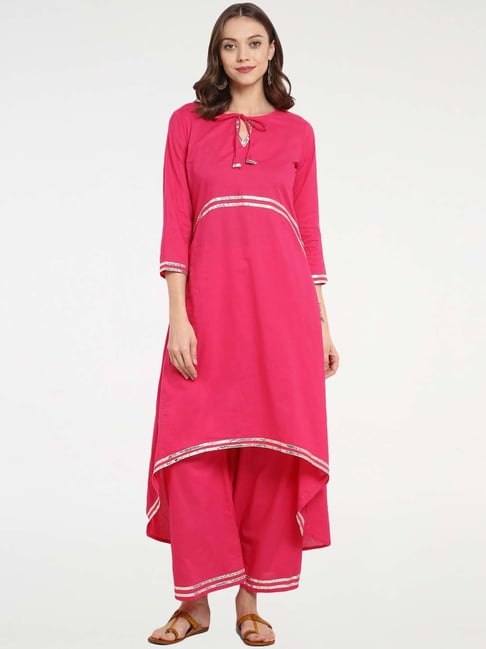 Buy Readymade Palazzo Suits & Kurti Sets Online in India