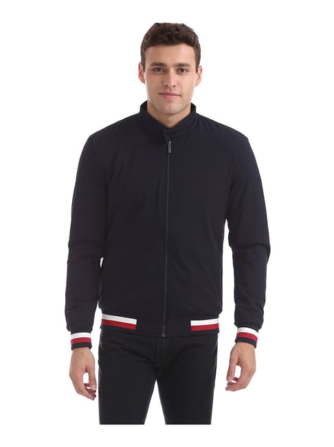 Arrow sport full on sale sleeve solid men's jacket