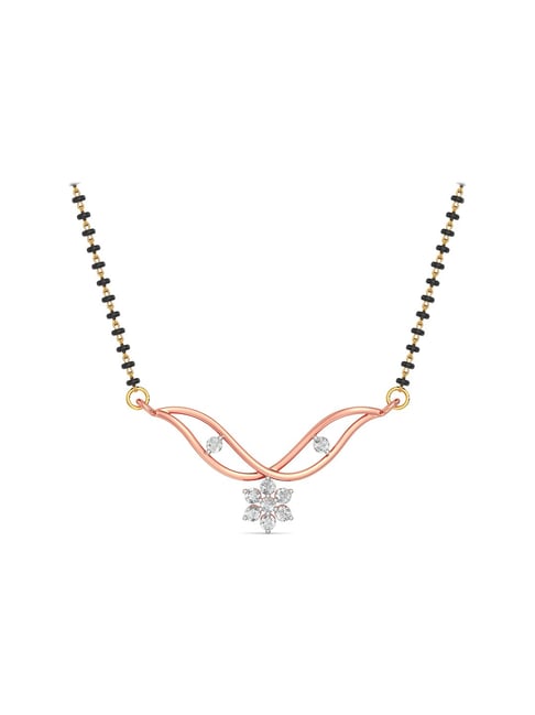 Joyalukkas 18k Gold Diamond Mangalsutra