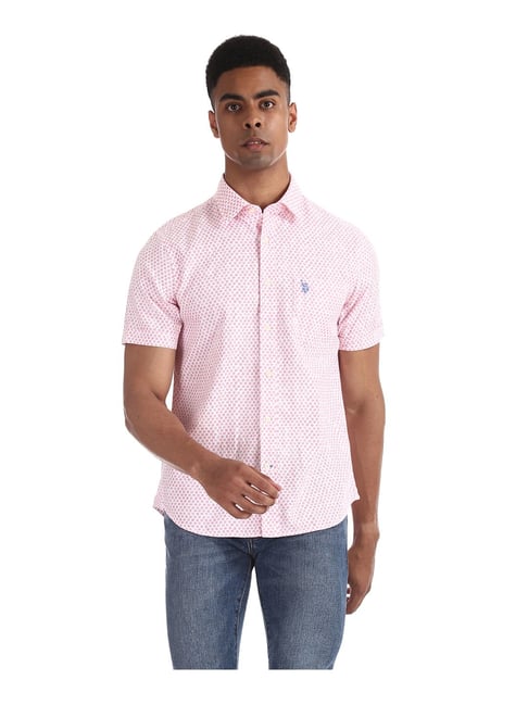 Us polo assn shop half sleeve shirts