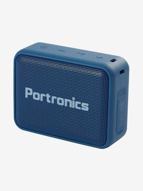 Portronics Dynamo 5W Portable Bluetooth Speaker with FM (Blue)