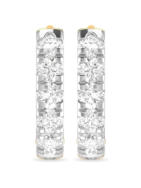 PC Jeweller Selwin 18 kt Gold & Diamond Earrings