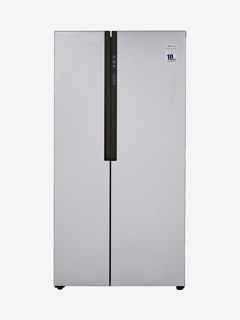 Buy Haier 565l Inverter Frost Free Side By Side Refrigerator Silver Hrf 619ss Online At Best Prices Tata Cliq