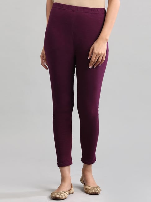 Buy Solid Flat Knit Winter Legging Online at Best Prices in India - JioMart.
