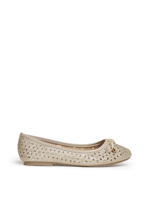 Kids gold ballet discount flats