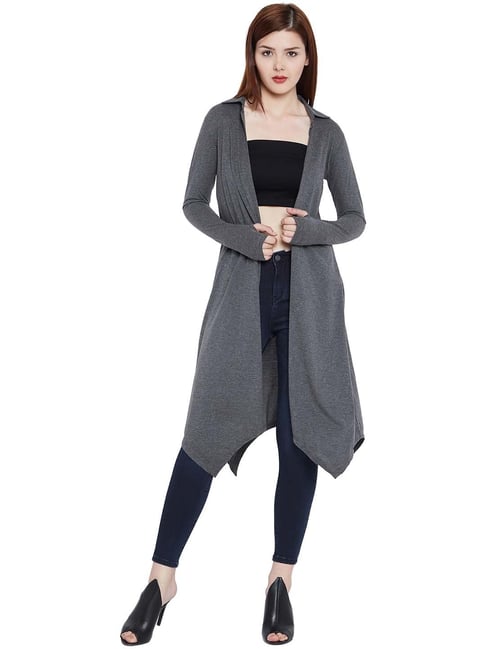 Charcoal grey sale shrug