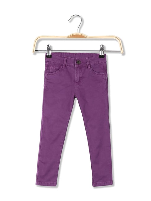 kids purple jeans